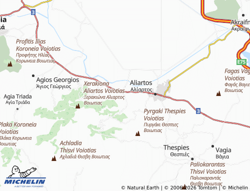 MICHELIN Petra map - ViaMichelin