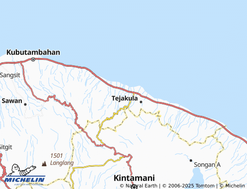 MICHELIN Bondalem map - ViaMichelin