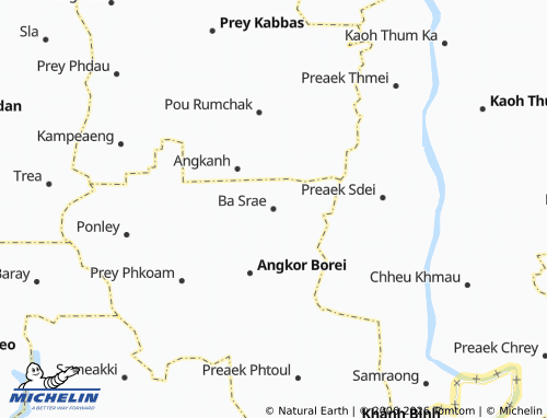 Mapa MICHELIN Ba Srae - ViaMichelin