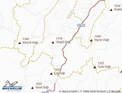 Mappa MICHELIN Boyalı - ViaMichelin