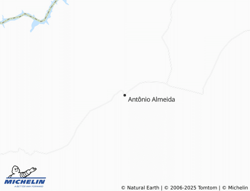 Carte MICHELIN Antônio Almeida - ViaMichelin
