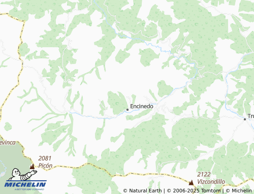 MICHELIN Trabazos map - ViaMichelin
