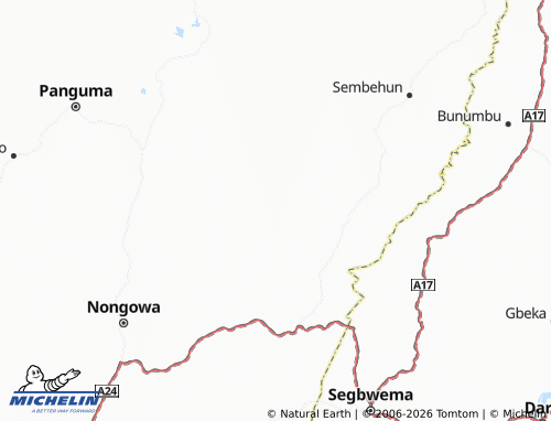Carte MICHELIN Yumbuma - ViaMichelin