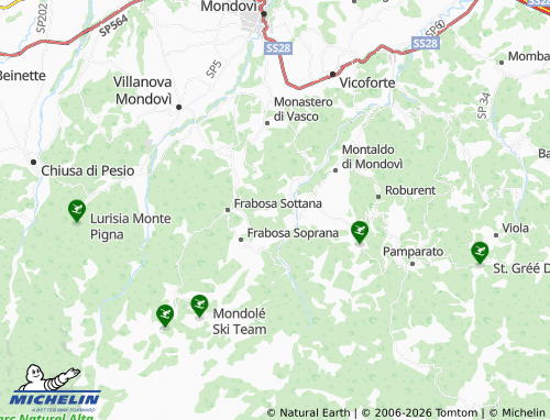 Mapa MICHELIN Bassi - ViaMichelin