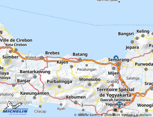 MICHELIN-Landkarte Kota Pekalongan - ViaMichelin