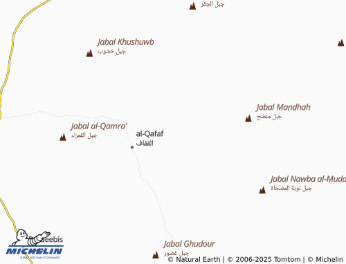 MICHELIN Al Qifaf map - ViaMichelin
