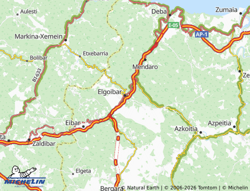 Mappa MICHELIN Elgoibar - ViaMichelin
