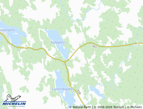 MICHELIN Kuha map - ViaMichelin