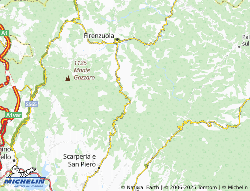 MICHELIN Rifredo map - ViaMichelin