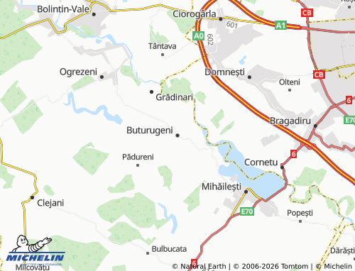 Mappa MICHELIN Buturugeni - ViaMichelin