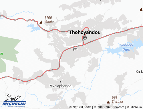 MICHELIN-Landkarte Shayandima - ViaMichelin