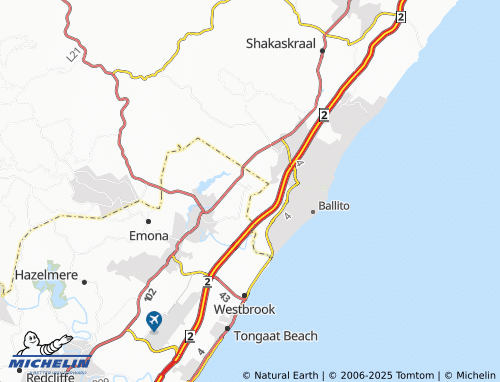MICHELIN Fraser map - ViaMichelin