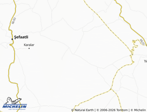 Mappa MICHELIN Saçlı - ViaMichelin