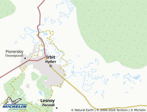 MICHELIN-Landkarte Likhanova - ViaMichelin