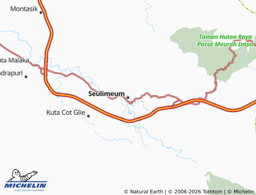 MICHELIN Seulimeum map - ViaMichelin