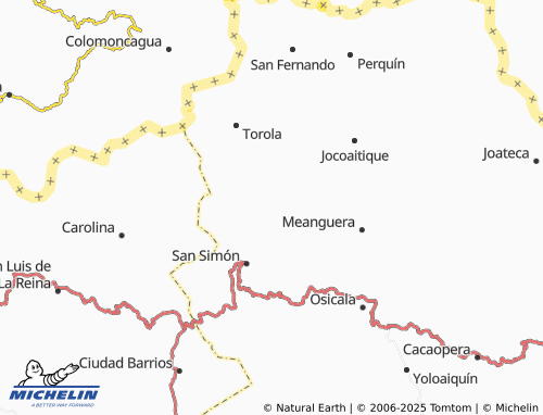 MICHELIN El Rosario map - ViaMichelin