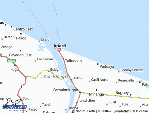 MICHELIN Maura map - ViaMichelin