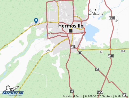 MICHELIN Ampliación Los Olivos map - ViaMichelin