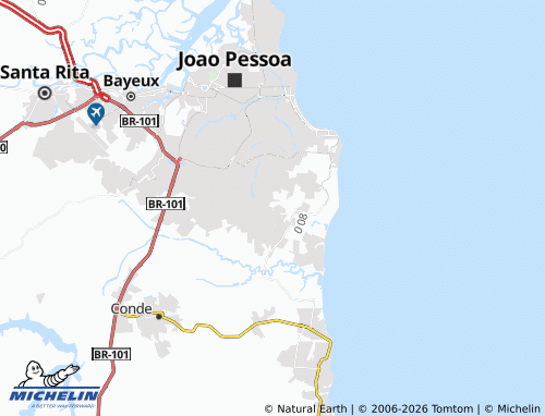 Mappa MICHELIN Paratibe - ViaMichelin