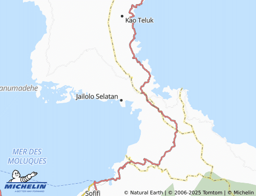 MICHELIN Akelaha map - ViaMichelin