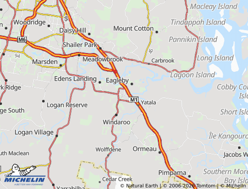 Mapa MICHELIN Beenleigh - ViaMichelin