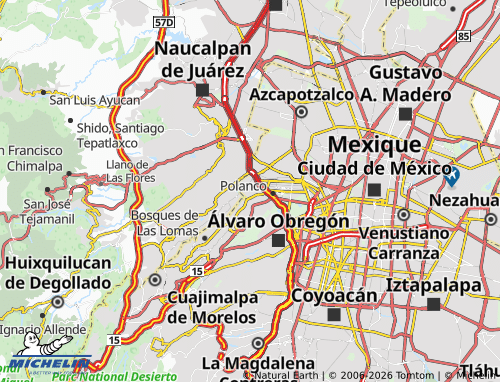Mapa MICHELIN Militar 1 K Lomas de Sotelo - ViaMichelin