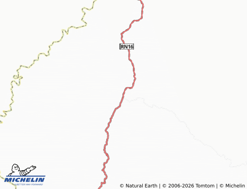 MICHELIN Ngidinga map - ViaMichelin