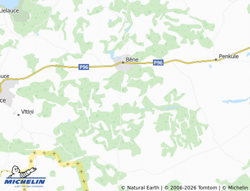Mapa MICHELIN Vecmiķeļi - ViaMichelin
