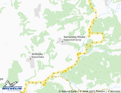 MICHELIN Krasnyy Stav map - ViaMichelin