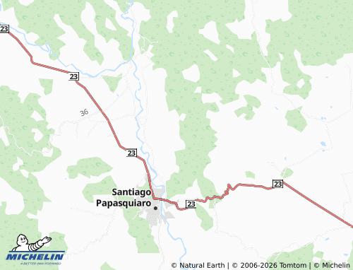MICHELIN Ciénega de San José map - ViaMichelin