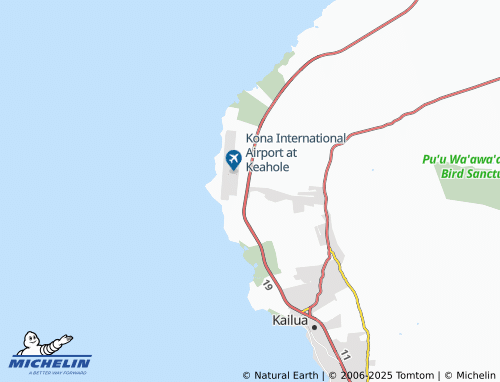 MICHELIN Kalaoa map - ViaMichelin