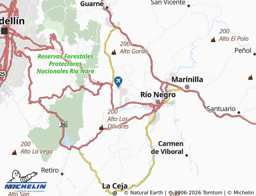 Mapa MICHELIN Chachafruto - ViaMichelin