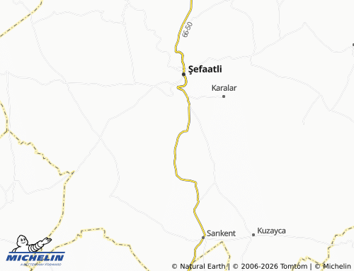 Mappa MICHELIN Hamzalı - ViaMichelin