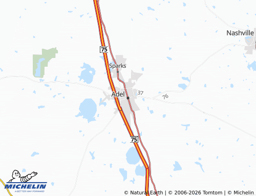 Mapa MICHELIN Adel - ViaMichelin