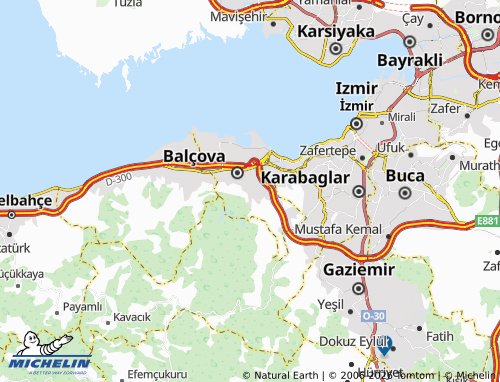 MICHELIN Teleferik map - ViaMichelin