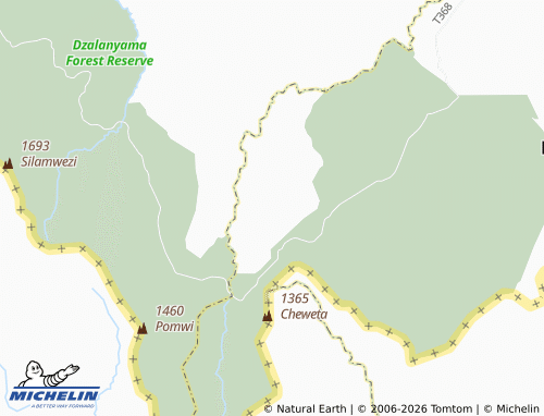 MICHELIN Kafele map - ViaMichelin