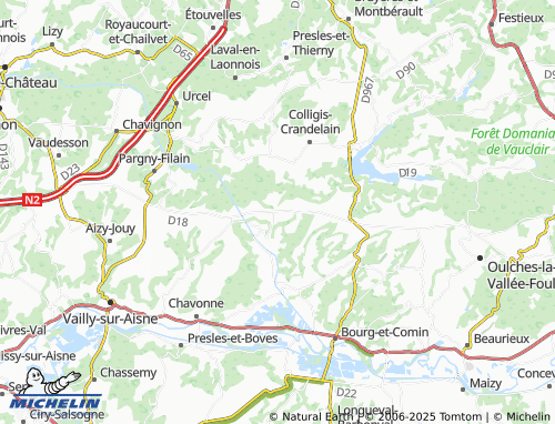 Carte MICHELIN Malval - ViaMichelin