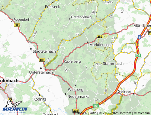MICHELIN-Landkarte Hermes - ViaMichelin