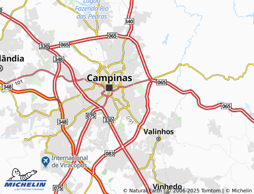 MICHELIN Vila Lemos map - ViaMichelin