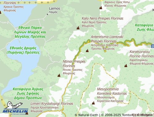 MICHELIN Antartiko map - ViaMichelin