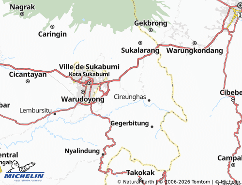 Mapa MICHELIN Kebonpedes - ViaMichelin