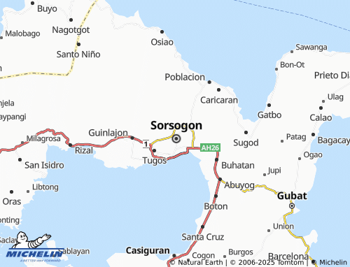 MICHELIN Bibincahan map - ViaMichelin