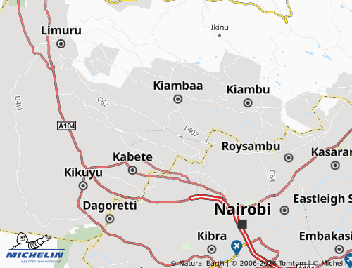 MICHELIN Ruaka map - ViaMichelin