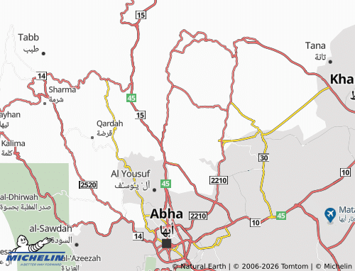 MICHELIN-Landkarte al-Kawthar - ViaMichelin