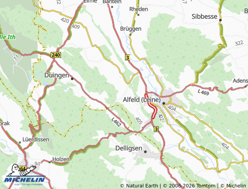 Carte MICHELIN Brunkensen - ViaMichelin