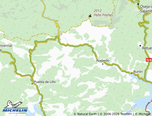 Carte MICHELIN Maraña - ViaMichelin