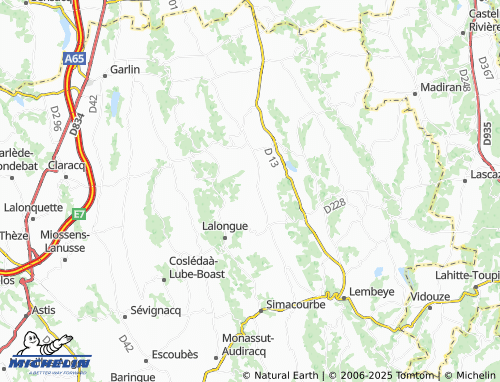 MICHELIN Vialer map - ViaMichelin