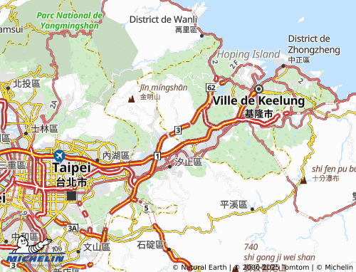 MICHELIN Gangkou map - ViaMichelin