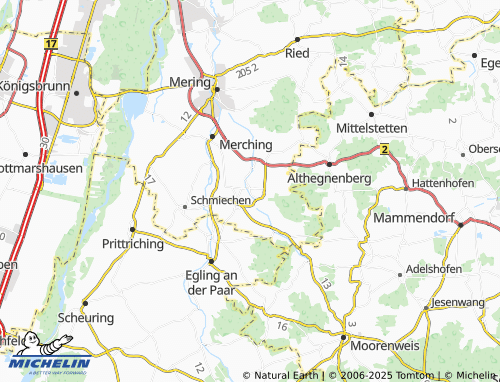 Mappa MICHELIN Hausen - ViaMichelin