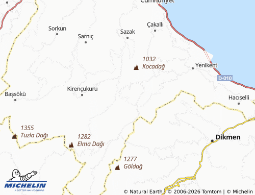MICHELIN Bolalı map - ViaMichelin